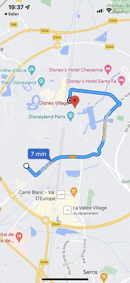 T3 Riviera Apartment Near Disneyland Paris Шессі Екстер'єр фото